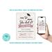 Editable Dental Graduation Invitation Template for Her